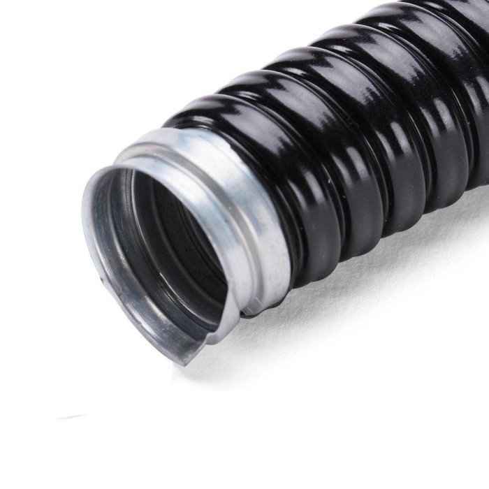 Металлорукав в ПВХ Р3-ЦП-МрМБ-НГ-LS 50мм 700Н (15м) Fortisflex (РФ)