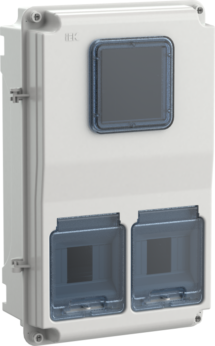 Щит учета пластиковый ЩУРн-П 3/10 IP66 PC KREPTA 3 IEK (РФ)