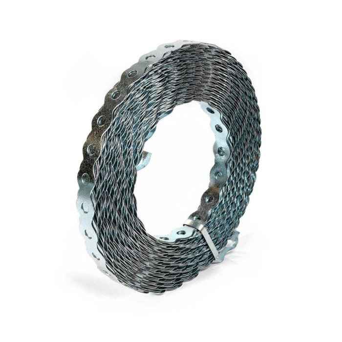 Лента монтажная перфорированная ЛМПВ 17х0.5 (уп.25м) (РФ)