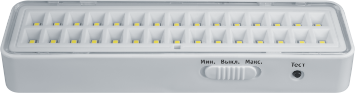 Светильник аккумуляторный 2Вт 100Лм IP40 160х42х25 с БАП 3ч (РФ)