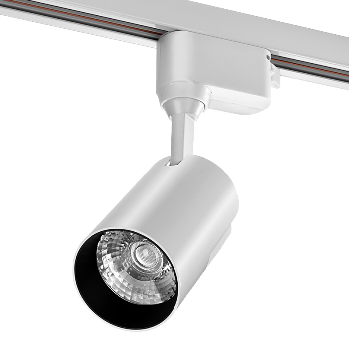 Светильник трековый ДПО 25Вт 2200Лм 4000К IP40 Прозрачный 64х110х190 белый WTL-25W/01W (РФ)