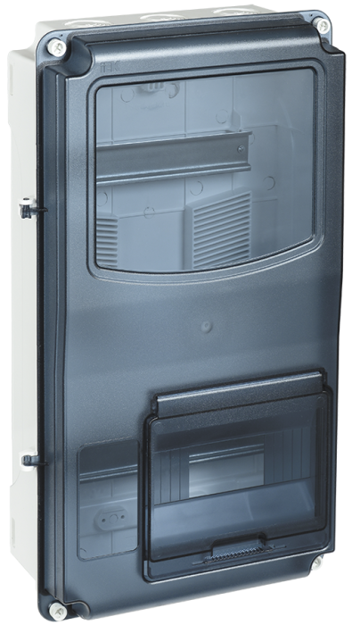 Щит учета пластиковый ЩУРн-П 3/12 IP66 PC KREPTA 3 IEK (РФ)