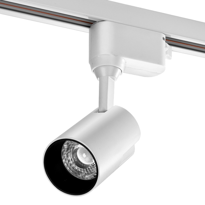 Светильник трековый ДПО 15Вт 1200Лм 4000К IP40 Прозрачный 54х89х172 белый WTL-15W/01W (РФ)