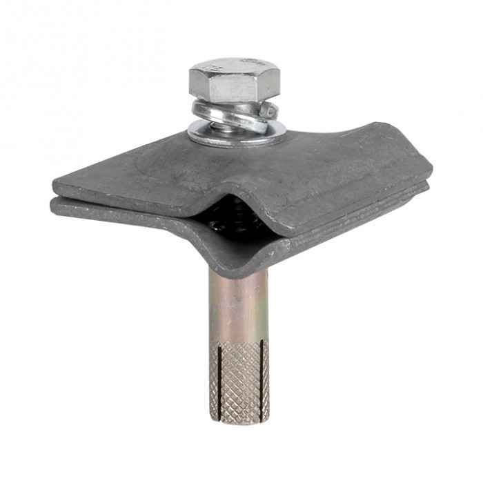 Зажим прута универсальный 45*45 с анкером М8*30 (РФ)