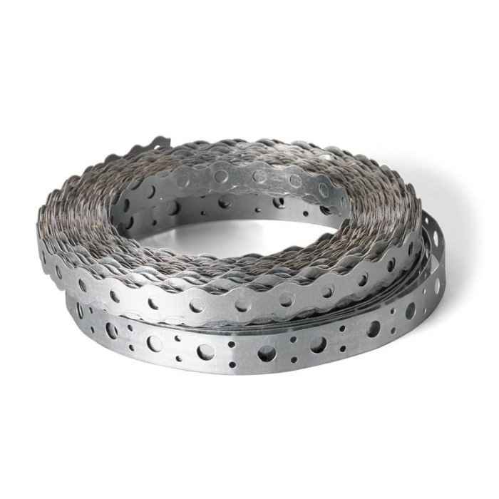 Лента монтажная перфорированная ЛМПВ 12х0.5 (уп.25м) (РФ)