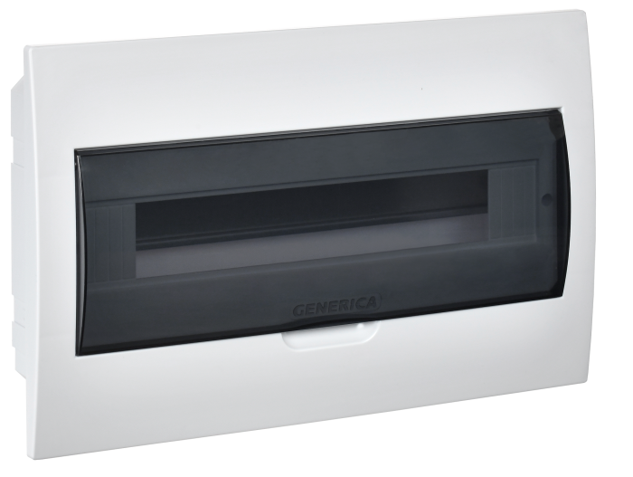 Бокс встраиваемый ЩРВ-П-18 модулей пластиковый IP41 GENERICA (РФ)