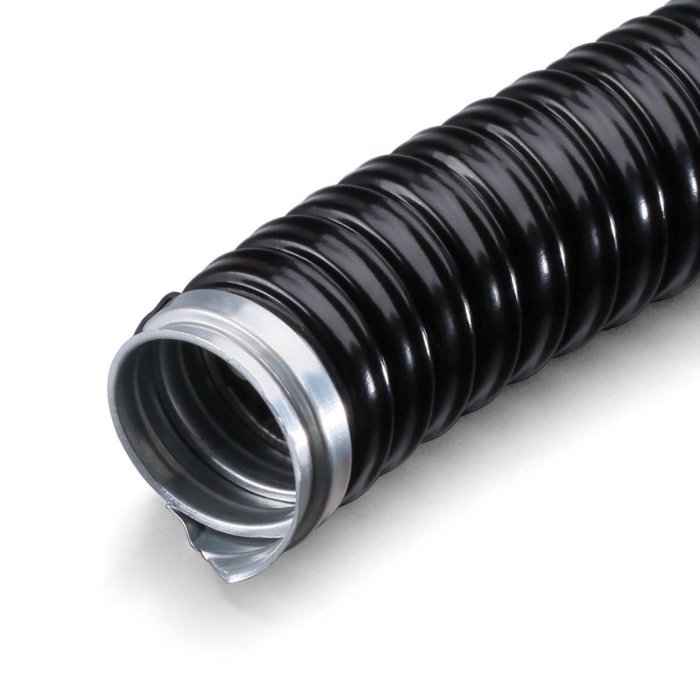 Металлорукав в ПВХ Р3-ЦП-МрМБ-НГ-LS 20мм 700Н (50м) Fortisflex (РФ)