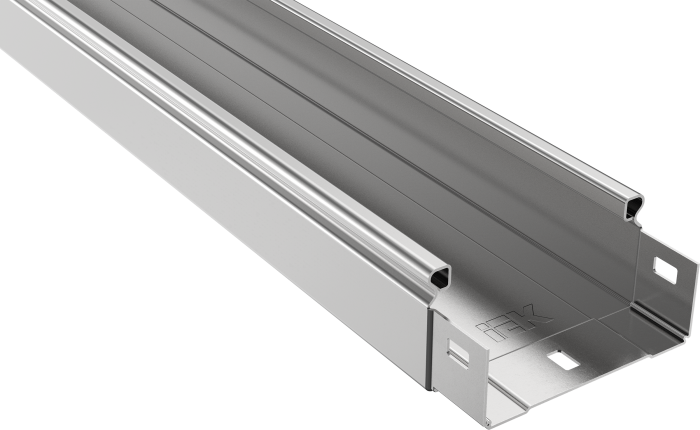 Лоток неперфорированный замковый 100х50х0,7 3000 IEK (РФ)