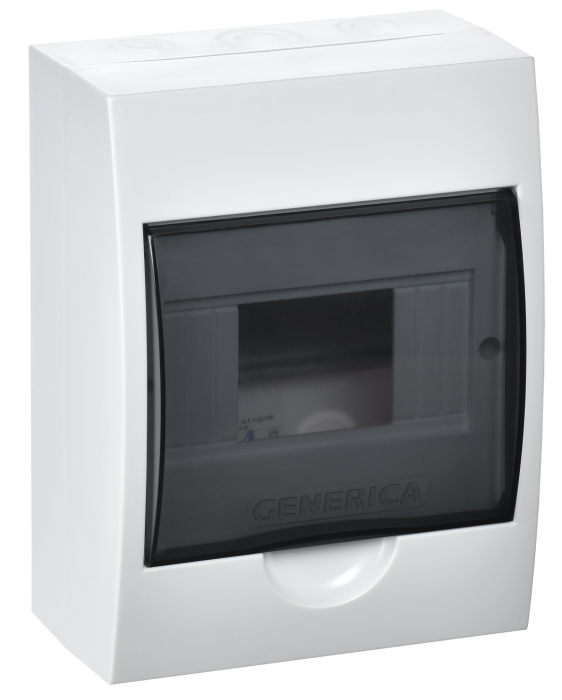 Бокс навесной ЩРН-П-6 модулей пластиковый IP41 GENERICA (РФ)